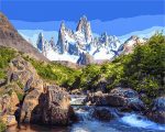 Fitz Roy Mountain Paint By Numbers