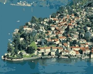 Lake Como Italy Paint By Numbers