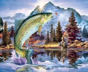 Trout Fish Paint By Numbers