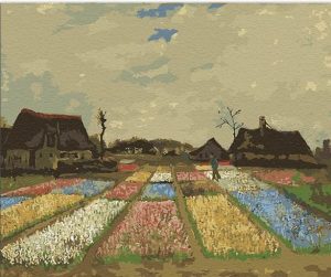 Bulb Fields Van Gogh Paint By Numbers