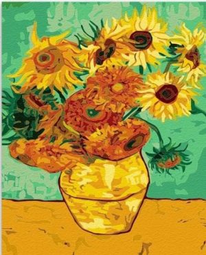 Sunflowers Vincent Van Gogh Paint By Numbers