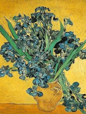Vincent Van Gogh Vase With Irises Paint By Numbers