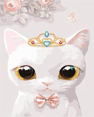 Princess Cat Paint By Numbers
