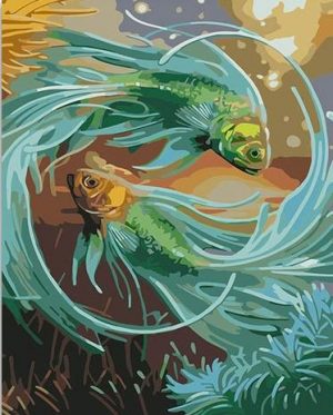 Fantasy Fish Paint By Numbers