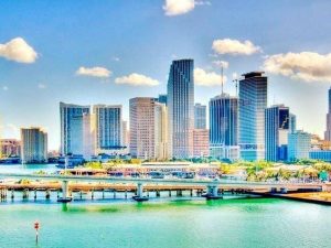 Miami Florida Skyline Paint By Numbers