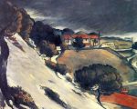 Melting Snow Paul Cezanne Paint By Numbers