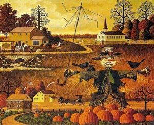Halloween Farm Paint By Numbers