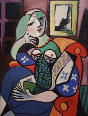 Woman Paint By Van Gogh Abstract Paint By Numbers