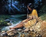 Native American Woman Paint By Numbers