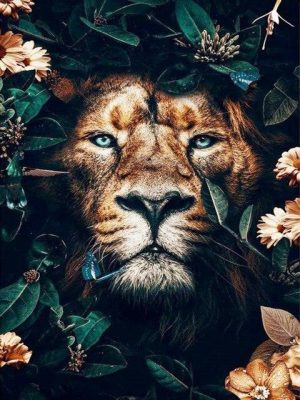 King of The Jungle Paint By Numbers