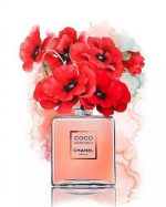 Coco Chanel Poppies Paint By Numbers