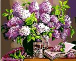 Lilacs Vase Paint By Numbers