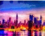 Colorful New York Paint By Numbers