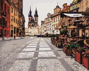Old Town Square Prague Paint By Numbers