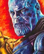 Marvel Thanos Paint By Numbers