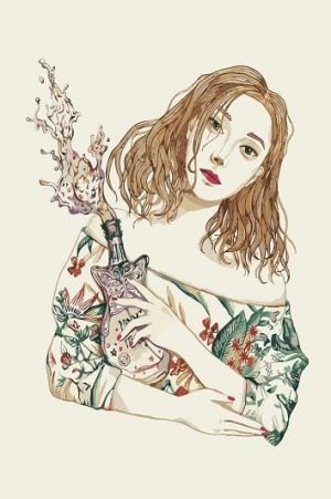 Girl Art paint by numbers