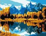 Grand Teton National Park paint by numbers