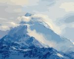 Snowy Mountain Paint By Numbers