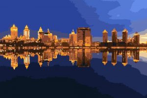 Virginia Skyline Paint By Numbers