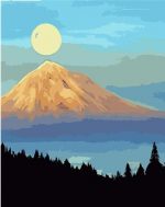 Sunrise Over Mountain Paint By Numbers