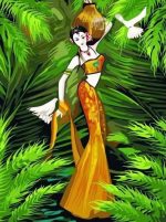 Jungle Lady Paint By Numbers