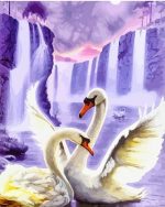 Swan Couple Paint By Numbers