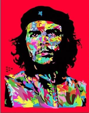 Colorful Che Guevara Paint By Numbers