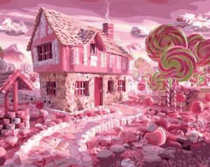 Candy City Paint By Numbers
