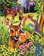 Forest Deer Paint By Numbers