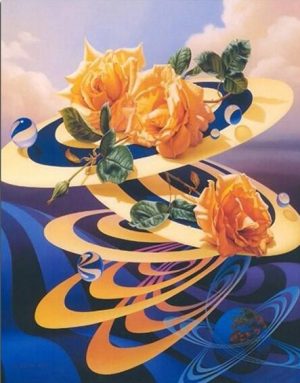 Yellow Magic Rose Paint By Numbers