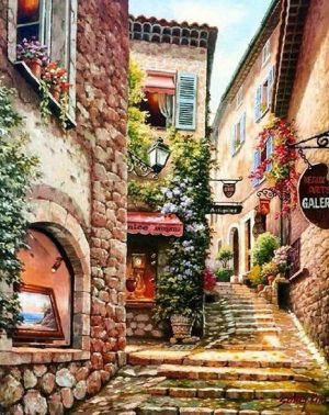 Roma Streets Paint By Numbers