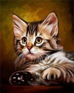 Cute Kitten Paint By Numbers