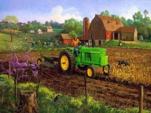 Farm Scene Paint By Numbers