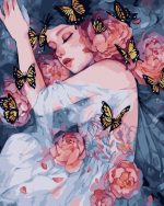Butterfly Girl Paint By Numbers
