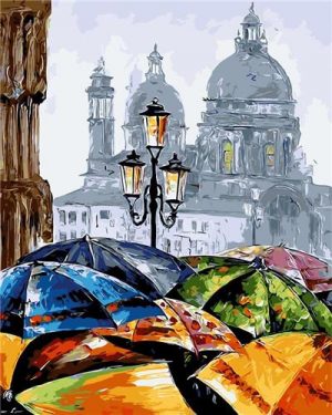 Rainy Day In Venice Paint By Numbers