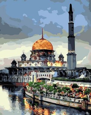 National Mosque In Antalya Paint By Numbers