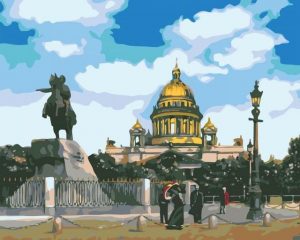 St Isaacs Cathedral Paint By Numbers