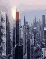 Dubai Cityscape Paint By Numbers