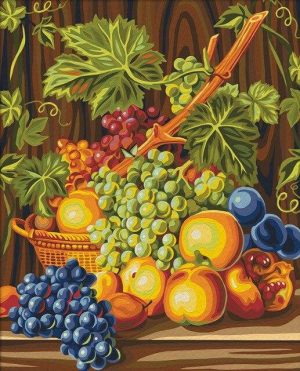 Fresh Fruits Paint By Numbers