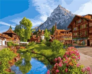 Kandersteg Switzerland Paint By Numbers