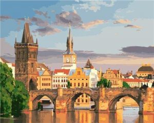 Charles Bridge Prague Paint By Numbers