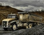 Cat CT660 Truck Paint By Numbers