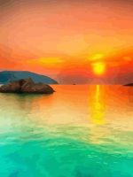 Fiji At Sunset Paint By Numbers