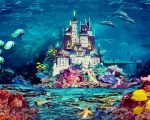 Castle Under The Sea Paint By Numbers