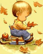 Little Boy Paint By Numbers