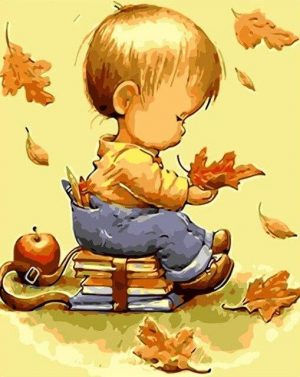 Little Boy Paint By Numbers