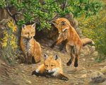 Foxes Brothers Paint By Numbers