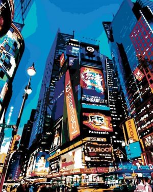 New York Herald Square Paint By Numbers