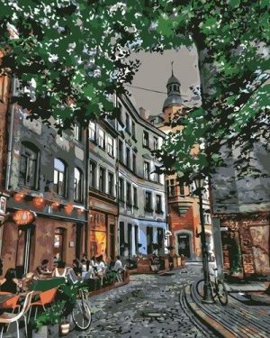 Riga City Paint By Numbers