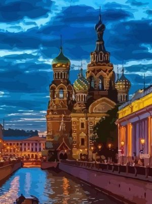 Savior On The Spilled Blood Paint By Numbers